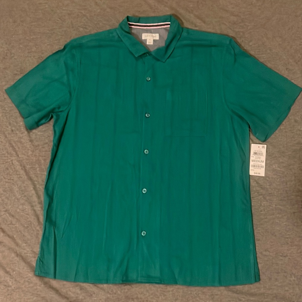 Button down shirt by Sun + Stone (New)